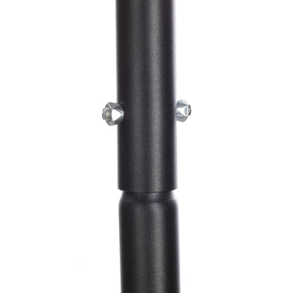 Summit Outdoor Single Person Egg Swing Chair in Grey Steel Frame With Removable Cushions - Elax Furniture