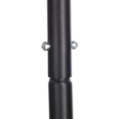 Summit Outdoor Single Person Egg Swing Chair in Grey Steel Frame With Removable Cushions - Elax Furniture