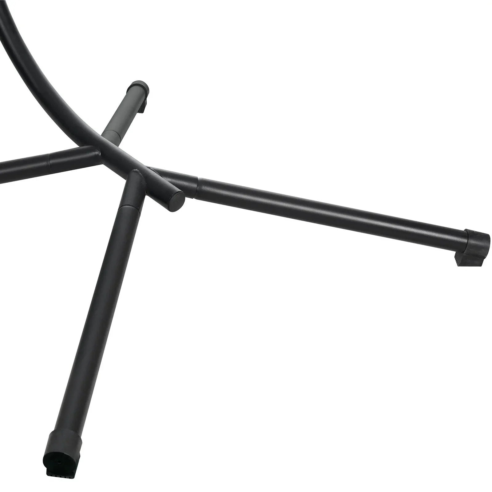 Summit Outdoor Single Person Egg Swing Chair in Grey Steel Frame With Removable Cushions - Elax Furniture