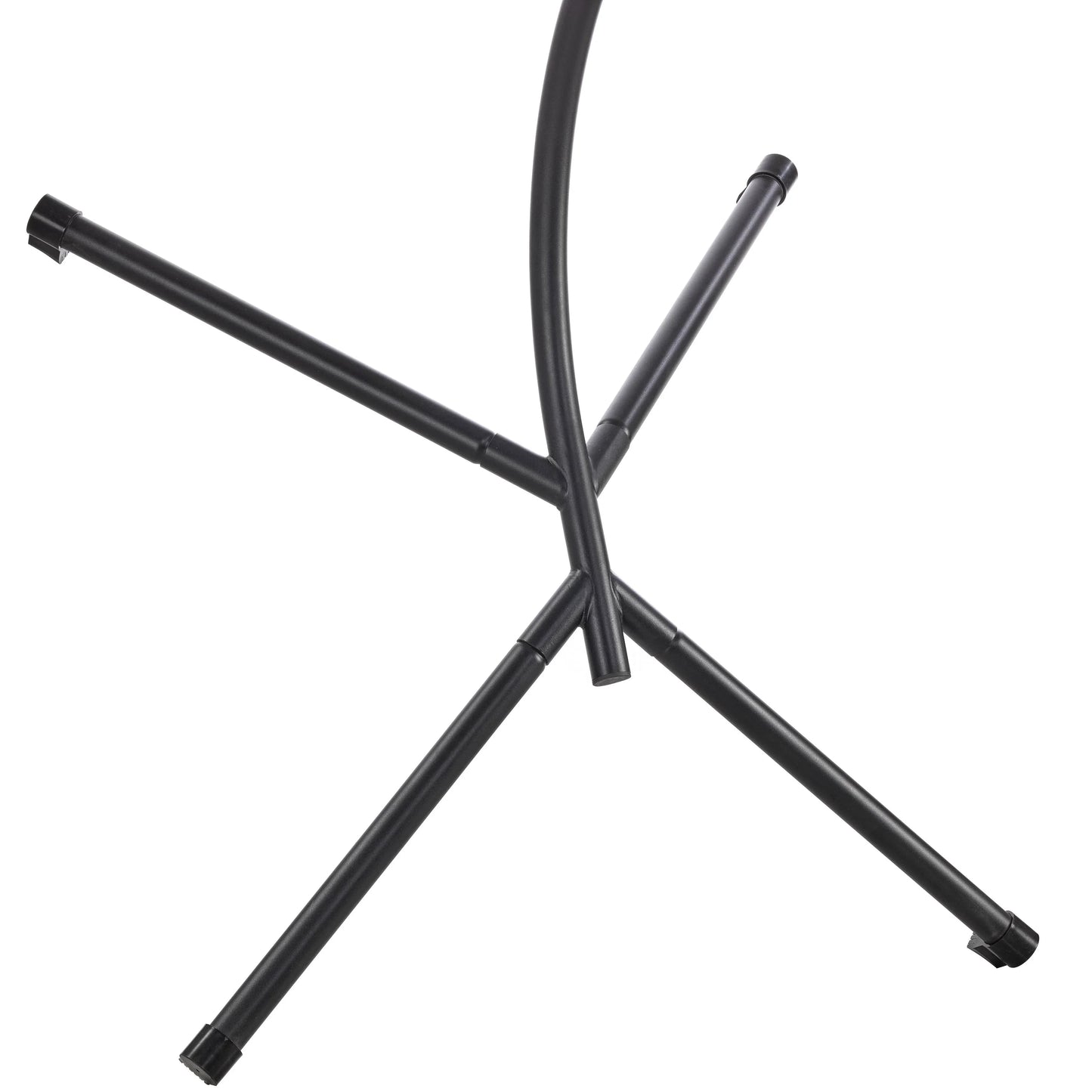 Summit Outdoor Single Person Egg Swing Chair in Grey Steel Frame With Removable Cushions - Elax Furniture