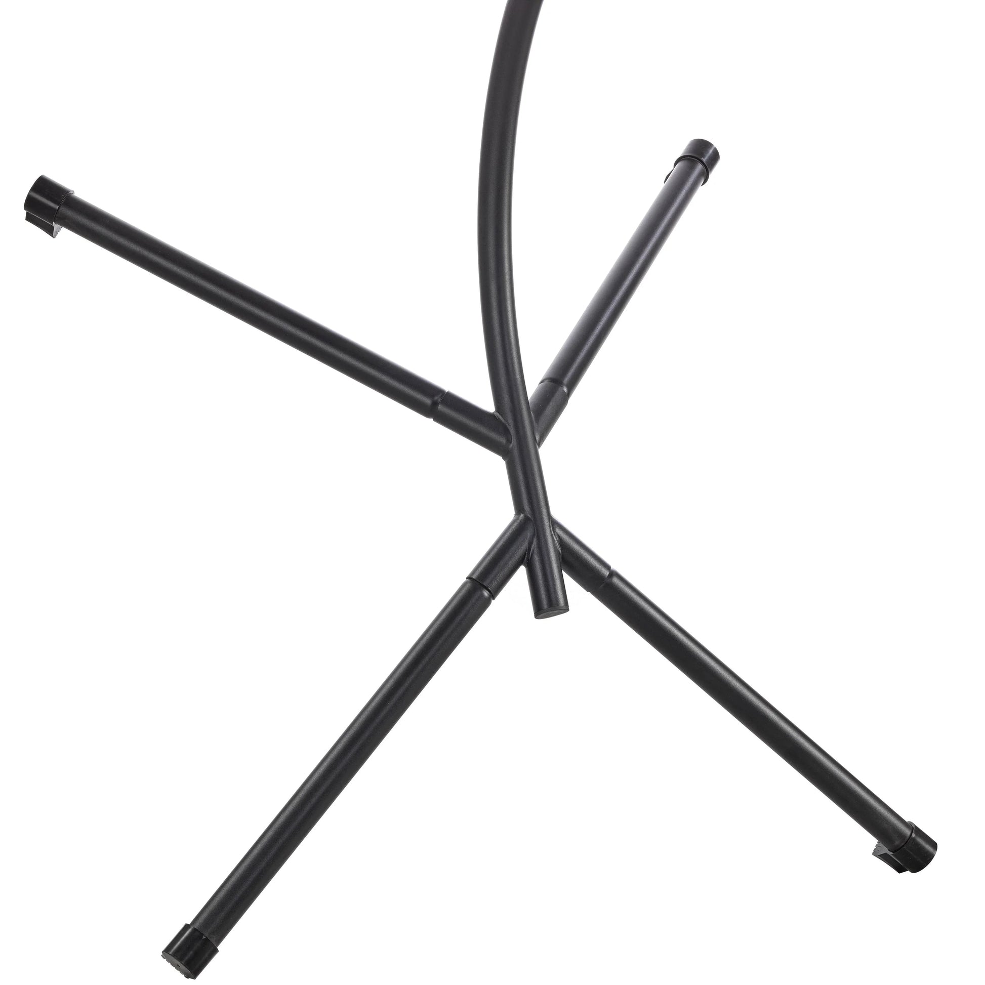 Summit Outdoor Single Person Egg Swing Chair in Grey Steel Frame With Removable Cushions - Elax Furniture