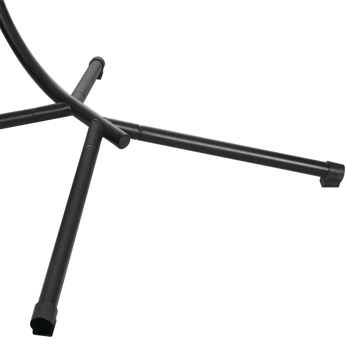 Summit Outdoor Single Person Egg Swing Chair in Grey Steel Frame With Removable Cushions - Elax Furniture