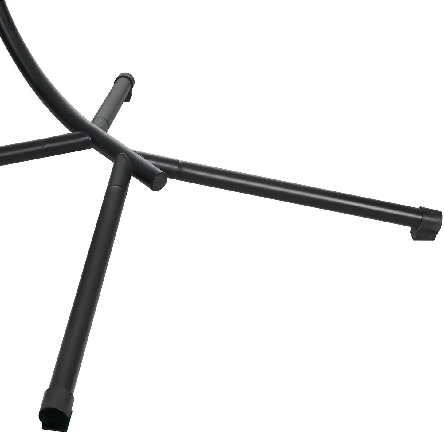 Summit Outdoor Single Person Egg Swing Chair in Grey Steel Frame With Removable Cushions - Elax Furniture