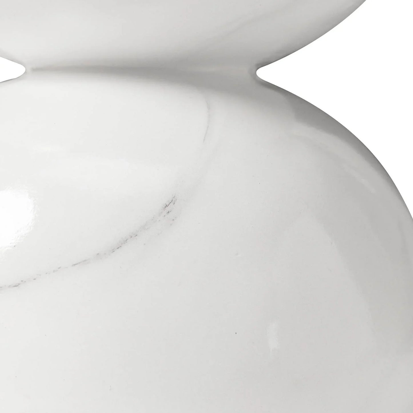 Sage Minimalist Side Table in Fiberstone Hourglass Design Accent Table - Elax Furniture