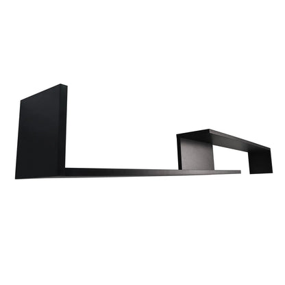 Surrey Modern TV Stand with MDF Shelves and Bookcase for Living Room - Elax Furniture