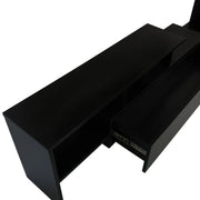 Surrey Modern TV Stand with MDF Shelves and Bookcase for Living Room - Elax Furniture