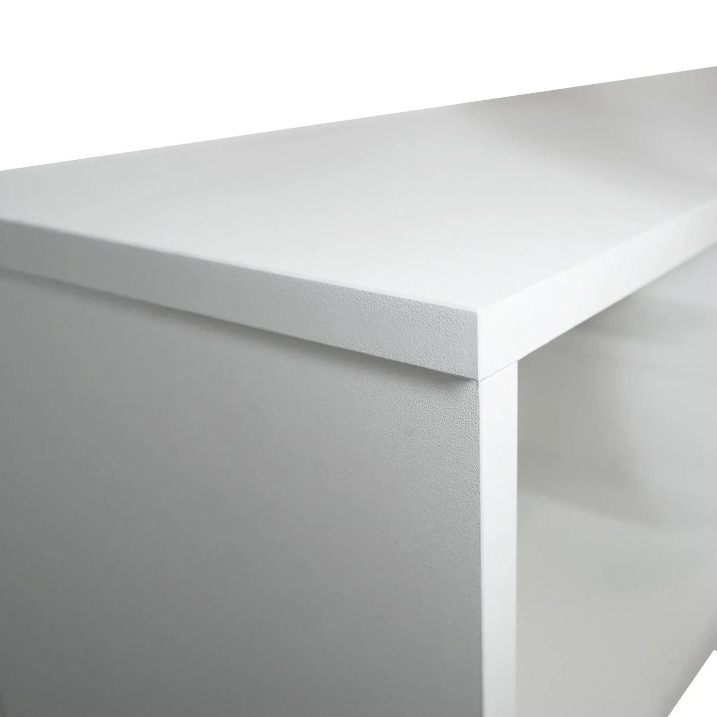 Surrey Modern TV Stand with MDF Shelves and Bookcase for Living Room - Elax Furniture