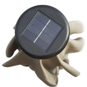 Sierra 9' Outdoor Patio Tilt Market Umbrella with Solar LED Lights - Elax Furniture