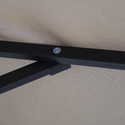 Sierra 9' Outdoor Patio Tilt Market Umbrella with Solar LED Lights - Elax Furniture