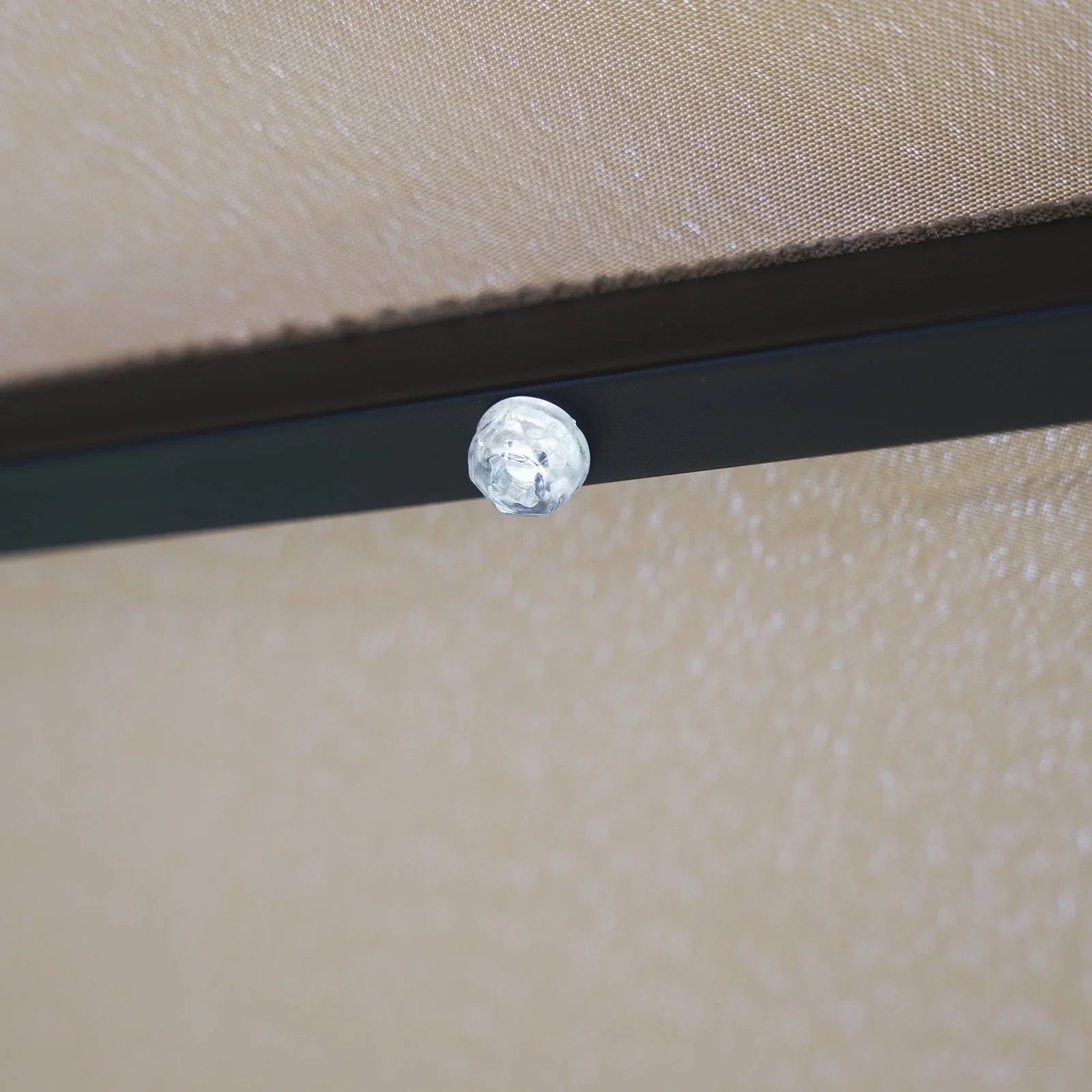 Sierra 9' Outdoor Patio Tilt Market Umbrella with Solar LED Lights - Elax Furniture