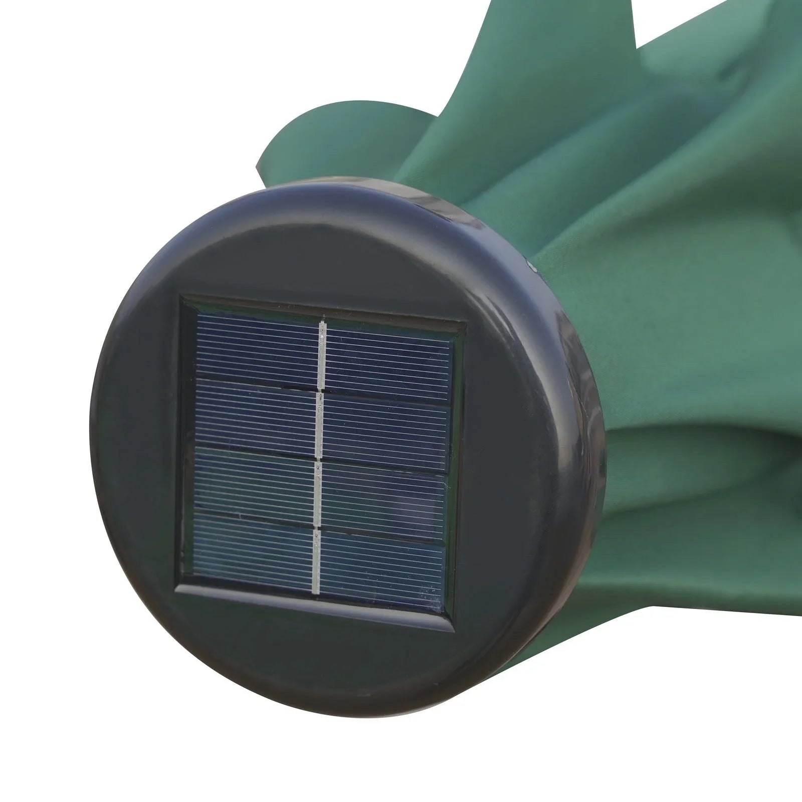 Sierra 9' Outdoor Patio Tilt Market Umbrella with Solar LED Lights - Elax Furniture