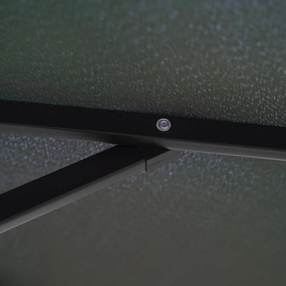 Sierra 9' Outdoor Patio Tilt Market Umbrella with Solar LED Lights - Elax Furniture