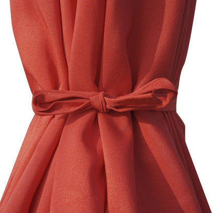 Sierra 9' Outdoor Patio Tilt Market Umbrella with Solar LED Lights - Elax Furniture