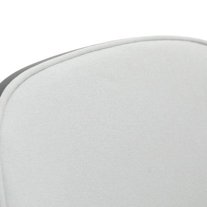 Ravenna 6-Piece Dining Set with 63" Rectangular Dining Table in Natural Wood MDF and 5 Leather/Fabric/Suede Fabric Dining Chairs - Elax Furniture