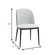 Voren 7-Piece Dining Set with 55" Rectangular Dining Table in Black Glass Top and 6 Leather/Velvet/Suede Fabric Dining Chairs - Elax Furniture
