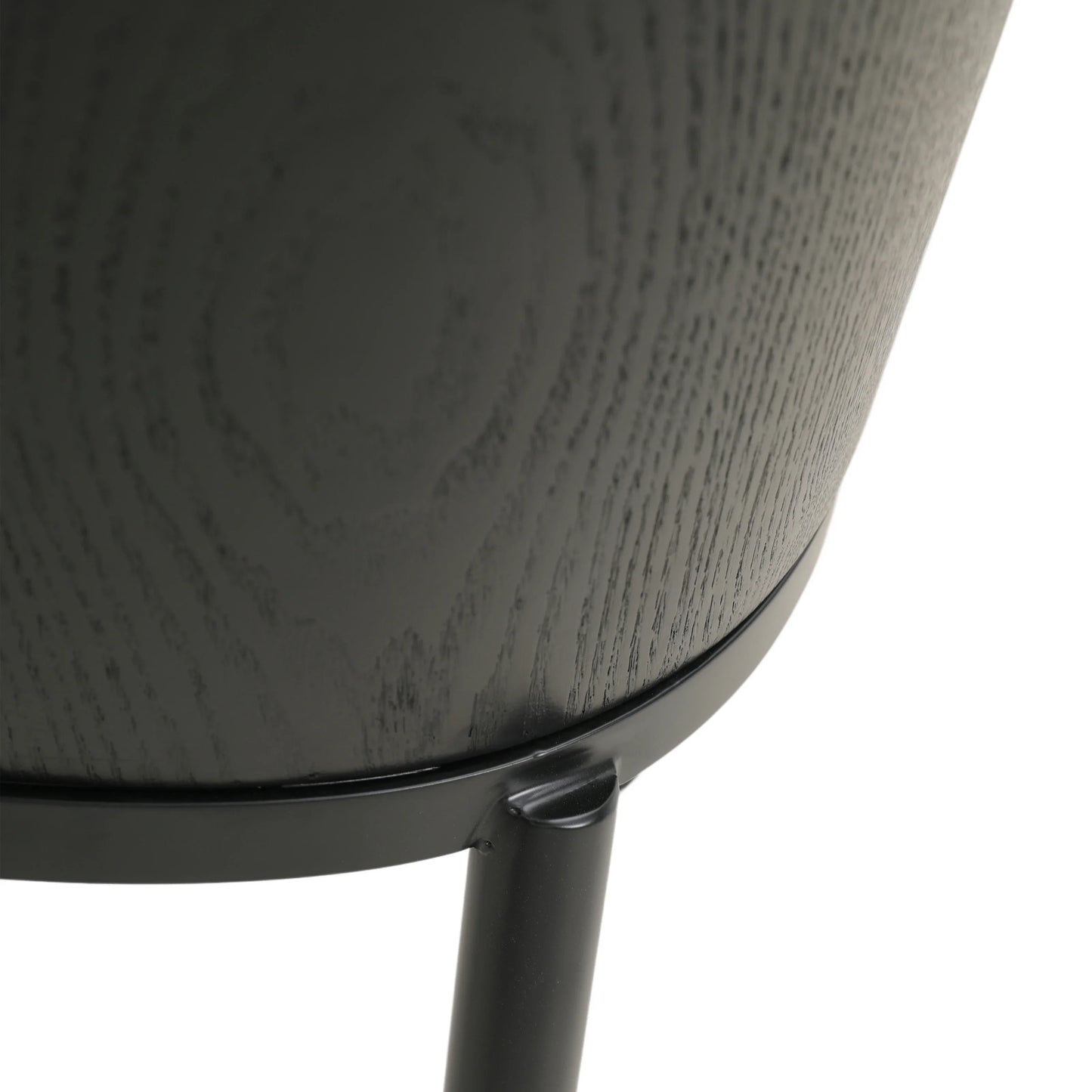 Verve 5-Piece Dining Set with 36" Round MDF Top Table and 4 Leather/Suede Fabric/Velvet Dining Side Chairs - Elax Furniture