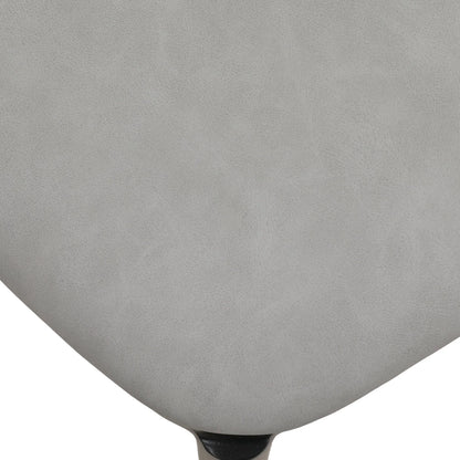 Tule Dining Side Chair with Upholstered Seat and Powder-Coated Steel Frame - Elax Furniture