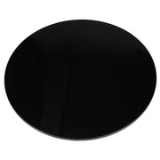 Tully Collection Coffee Table – Black/Gold Rim, Black Glass/Sintered Stone Top - Elax Furniture