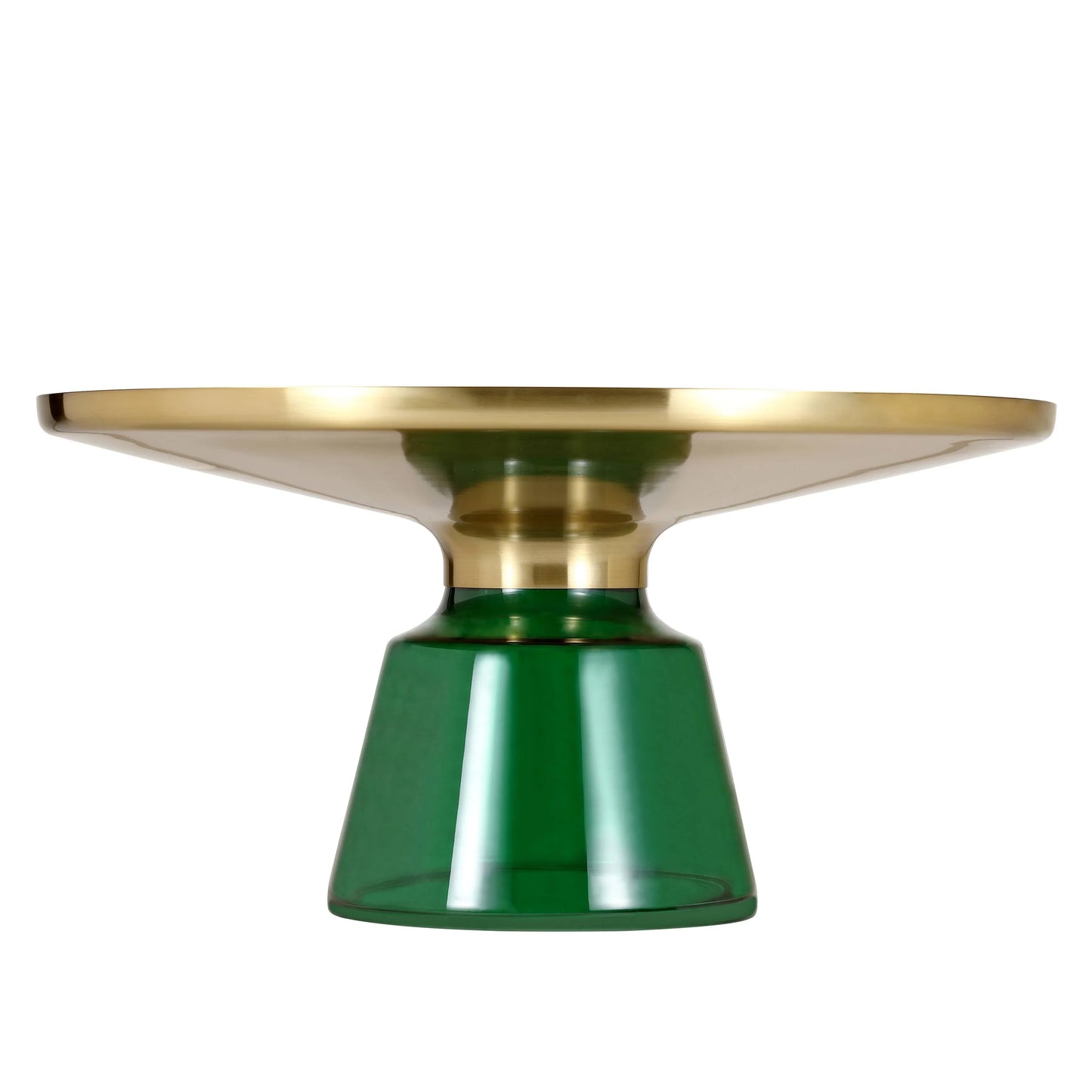 Tully Collection Coffee Table – Black/Gold Rim, Black Glass/Sintered Stone Top - Elax Furniture