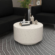 Terra 36" Round Coffee Table in Fiberstone for Indoor and Outdoor - Elax Furniture