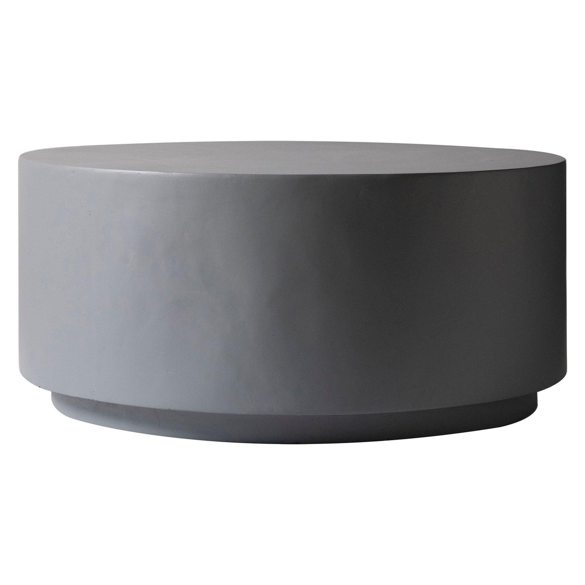 Terra 36" Round Coffee Table in Fiberstone for Indoor and Outdoor - Elax Furniture