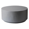 Terra 36" Round Coffee Table in Fiberstone for Indoor and Outdoor