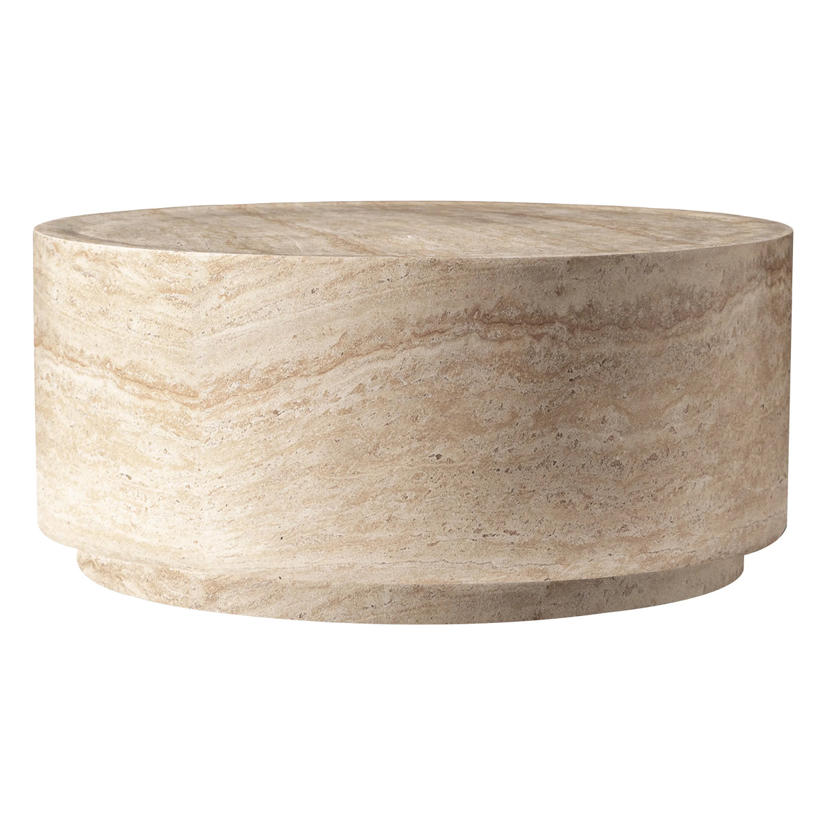 Terra 36" Round Coffee Table in Fiberstone for Indoor and Outdoor - Elax Furniture