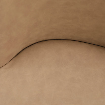 Verve 5-Piece Dining Set with 36" Round MDF Top Table and 4 Leather/Suede Fabric/Velvet Dining Side Chairs - Elax Furniture