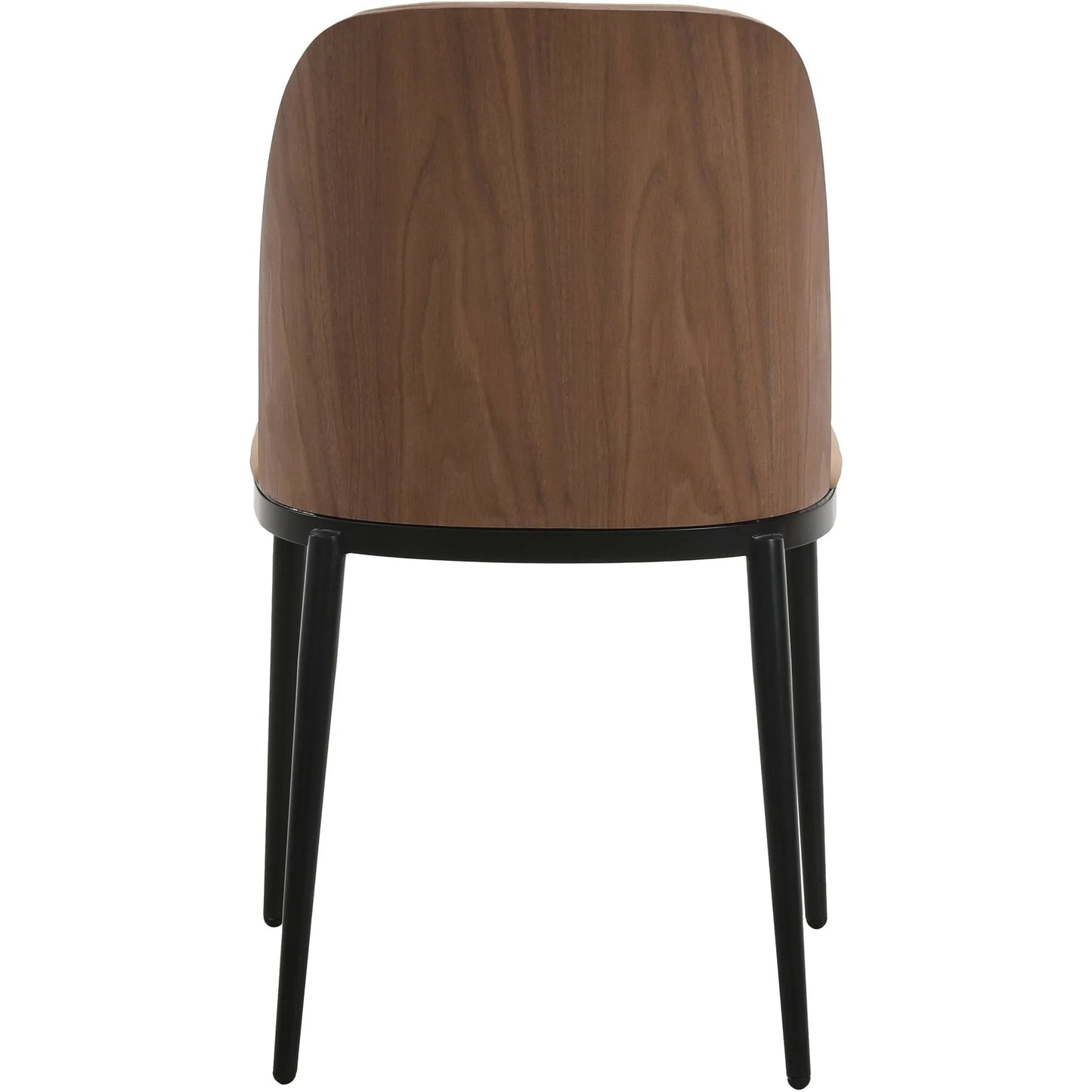 Tule Dining Side Chair with Upholstered Seat and Powder-Coated Steel Frame - Elax Furniture