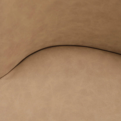 Tule Dining Side Chair with Upholstered Seat and Powder-Coated Steel Frame Set of 2 - Elax Furniture