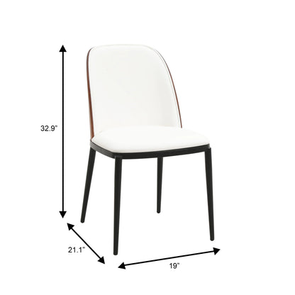 Verve 5-Piece Dining Set with 36" Round MDF Top Table and 4 Leather/Suede Fabric/Velvet Dining Side Chairs - Elax Furniture