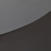 Terra 36" Round Coffee Table in Fiberstone for Indoor and Outdoor Grey Coffee Table LeisureMod