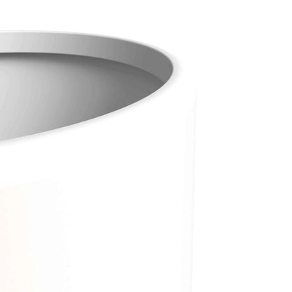 Tundra 5-Piece Fiberstone and MGO Clay Planter Set, Mid-Century Modern Round Planter Pot for Indoor and Outdoor - Elax Furniture