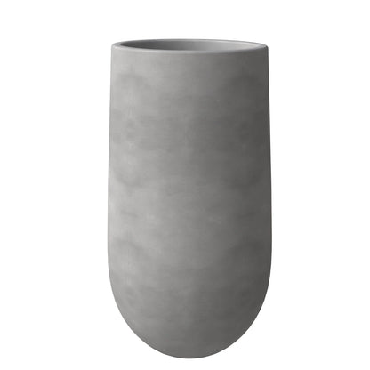 Topiary 3-Piece Modern Fiberstone: Cylinder Planter Pot Set for Indoor and Oudoor - Elax Furniture