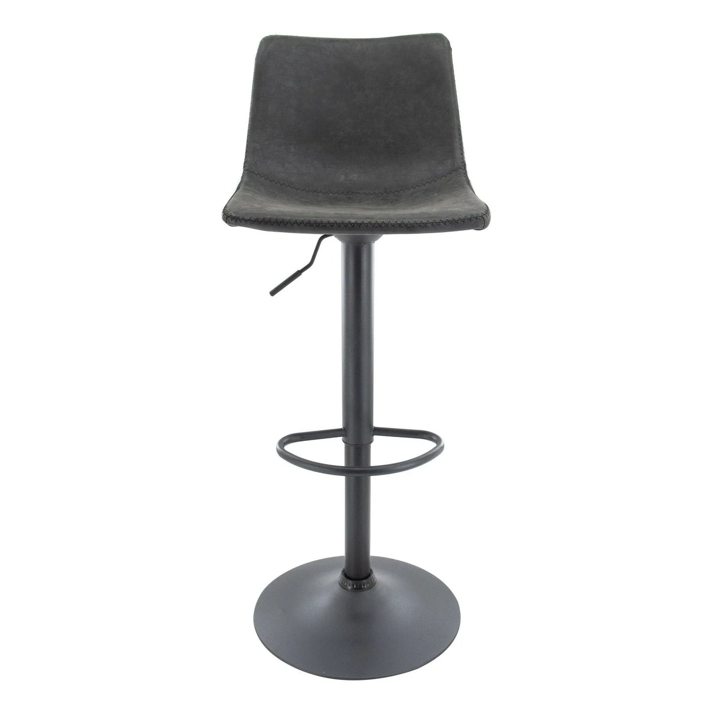 Tilbury Modem Adjustable Bar Stool With Footrest & 360-Degree Swivel Set of 2 - Elax Furniture