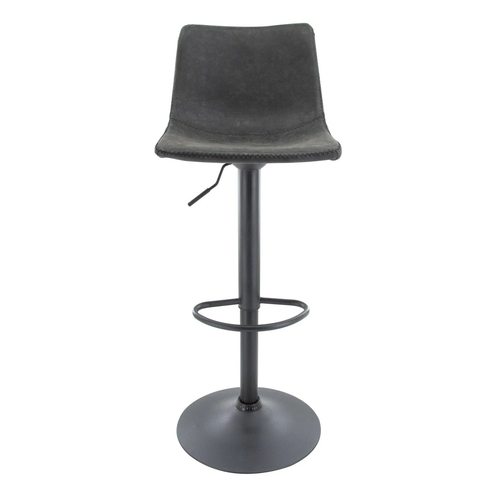 Tilbury Modem Adjustable Bar Stool With Footrest & 360-Degree Swivel Set of 2 - Elax Furniture
