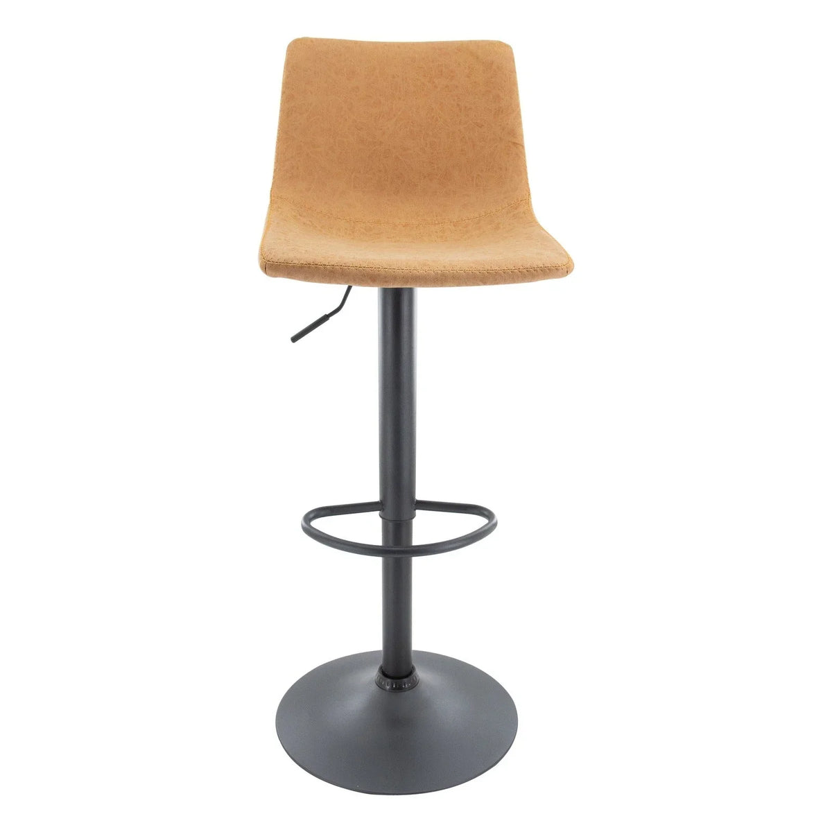 Tilbury Modern Adjustable Bar Stool with Footrest and 360-Degree Swivel - Elax Furniture