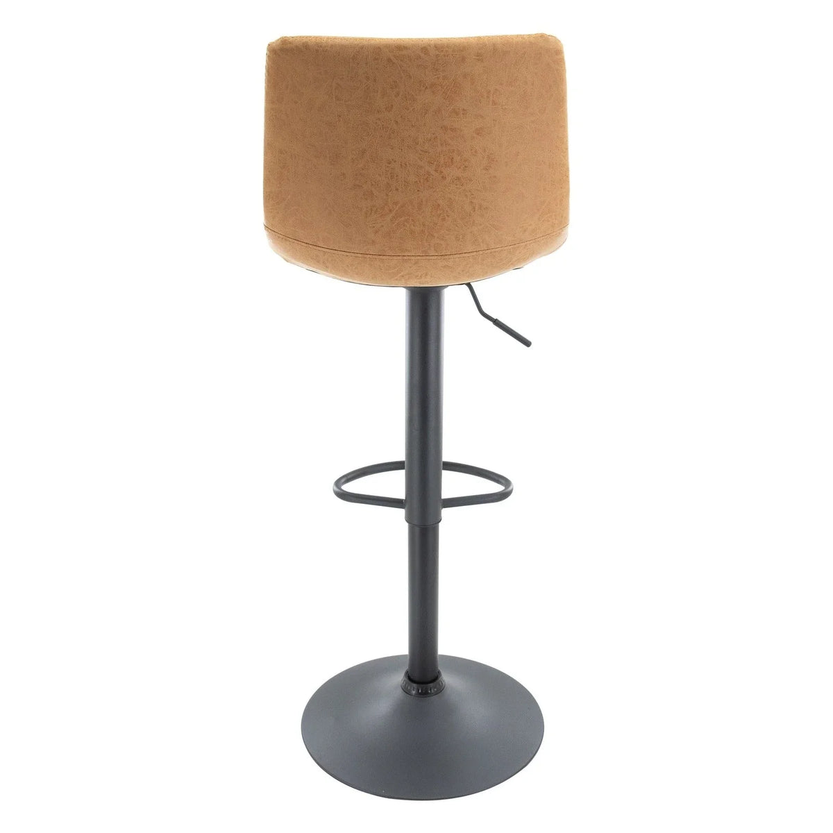 Tilbury Modern Adjustable Bar Stool with Footrest and 360-Degree Swivel - Elax Furniture