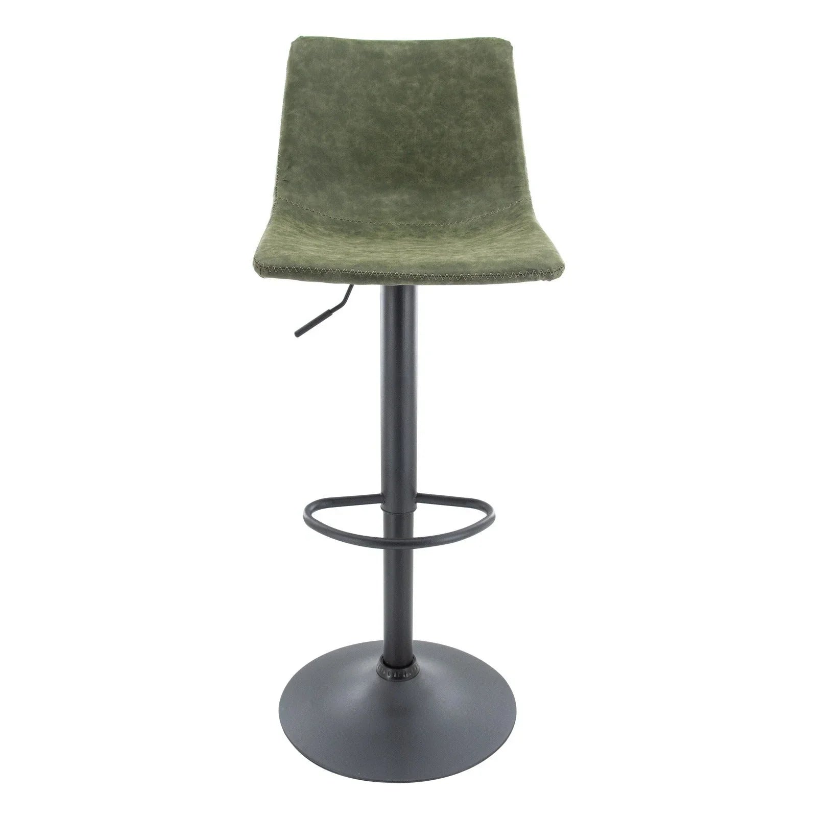 Tilbury Modern Adjustable Bar Stool with Footrest and 360-Degree Swivel - Elax Furniture