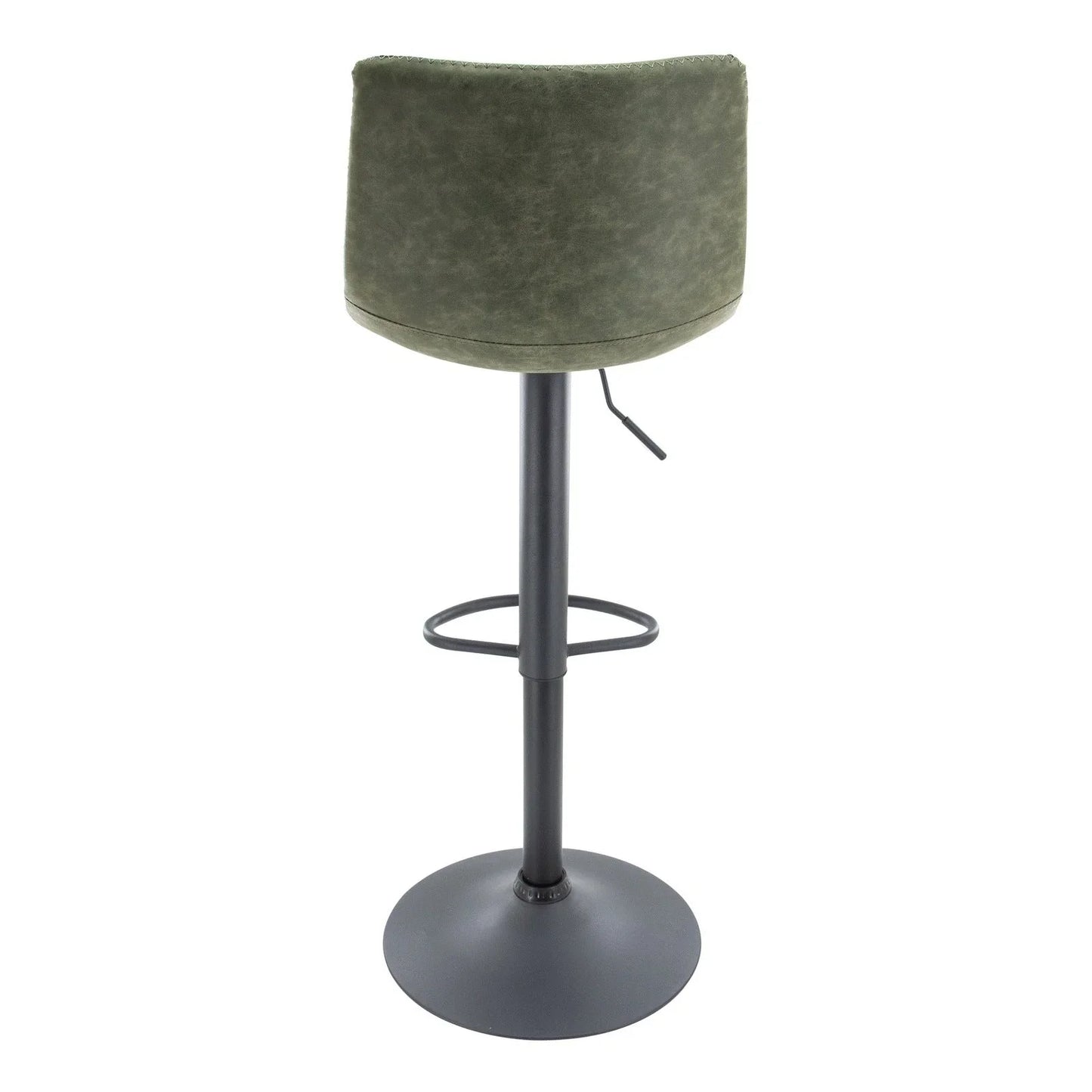Tilbury Modern Adjustable Bar Stool with Footrest and 360-Degree Swivel - Elax Furniture