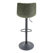 Tilbury Modern Adjustable Bar Stool with Footrest and 360-Degree Swivel - Elax Furniture