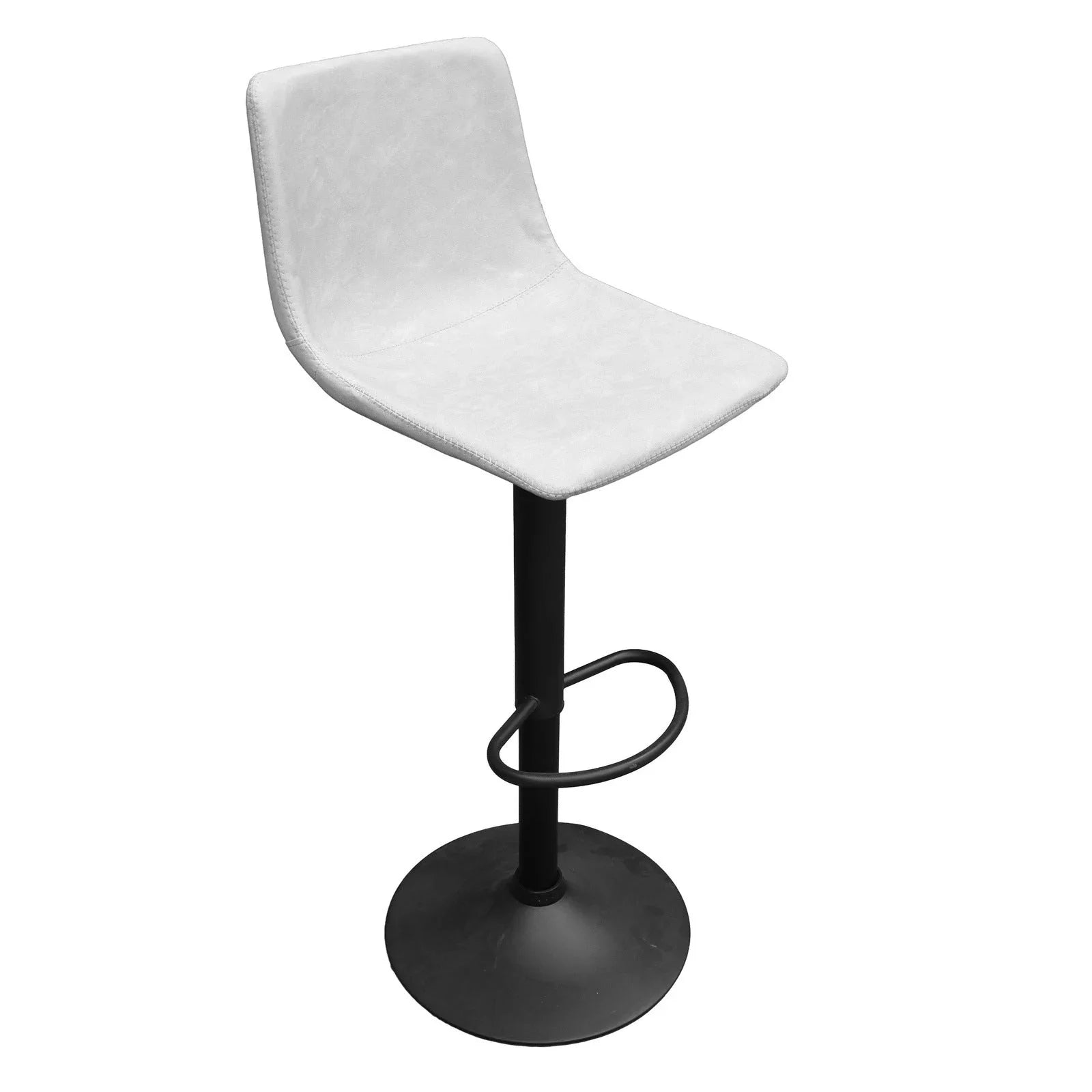 Tilbury Modern Adjustable Bar Stool with Footrest and 360-Degree Swivel - Elax Furniture
