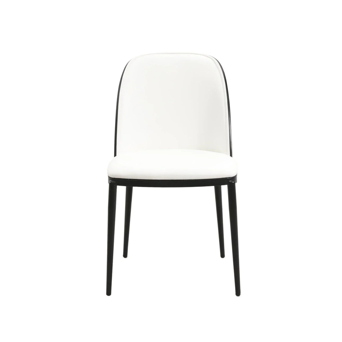 Tule 7-Piece Dining Set: Steel Frame, 6 Upholstered Chairs, 71'' Oval MDF Tabletop - Elax Furniture