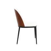 Tule 7-Piece Dining Set: Steel Frame, 6 Upholstered Chairs, 71'' Oval MDF Tabletop - Elax Furniture