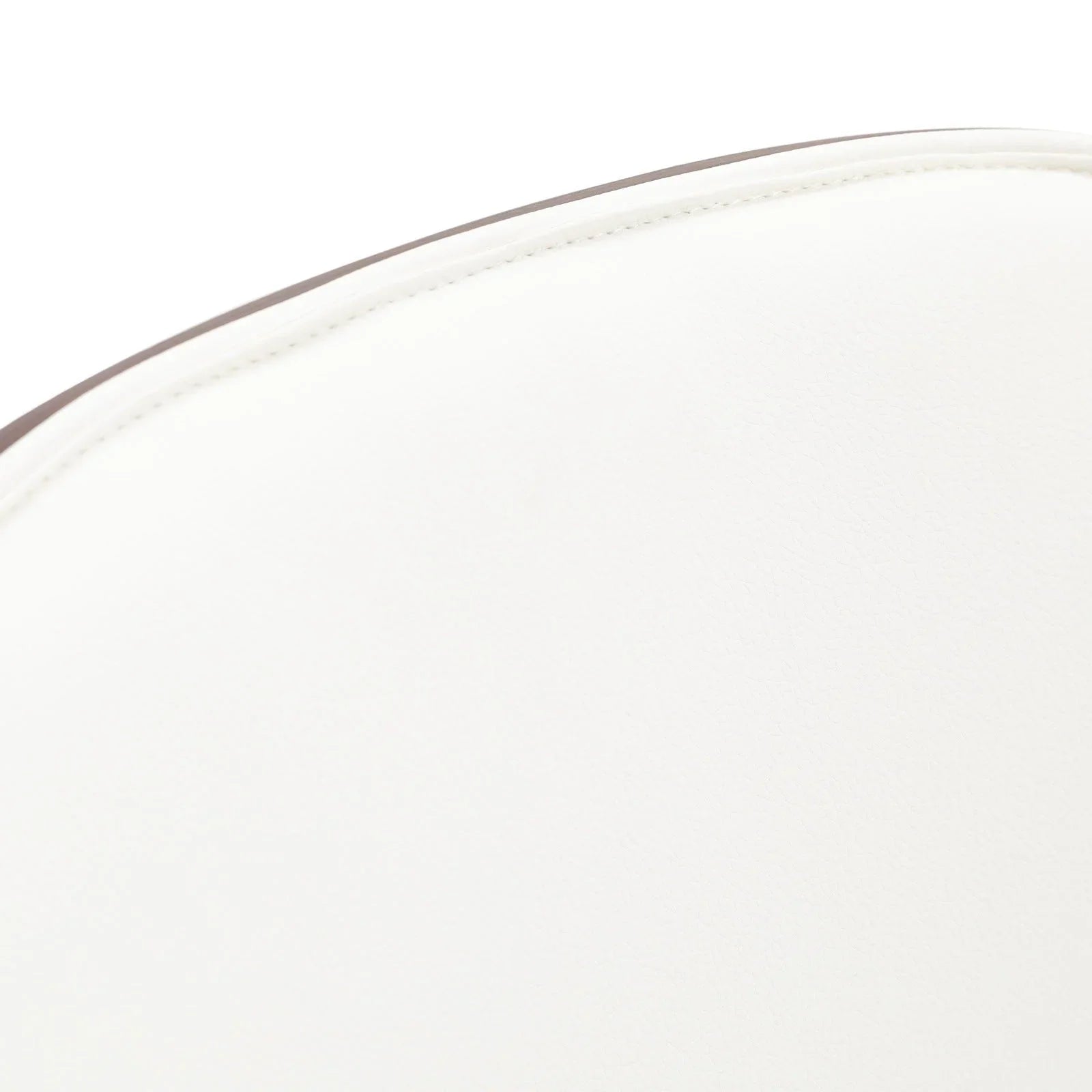 Tule 7-Piece Dining Set with 6 Upholstered Seat Dining Chairs in White Steel Frame and 71" Oval Dining Table with MDF Tabletop - Elax Furniture