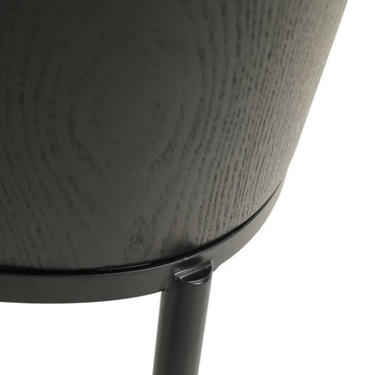 Tule 9-Piece Dining Set in Steel with 8 Upholstered Seat Dining Chairs and 83" Oval Dining Table with MDF Tabletop - Elax Furniture