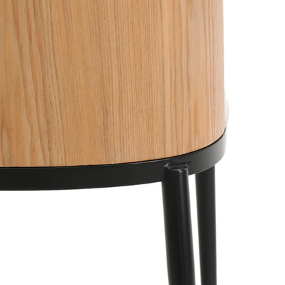 Tule 9-Piece Dining Set in Steel with 8 Upholstered Seat Dining Chairs and 83" Oval Dining Table with MDF Tabletop - Elax Furniture