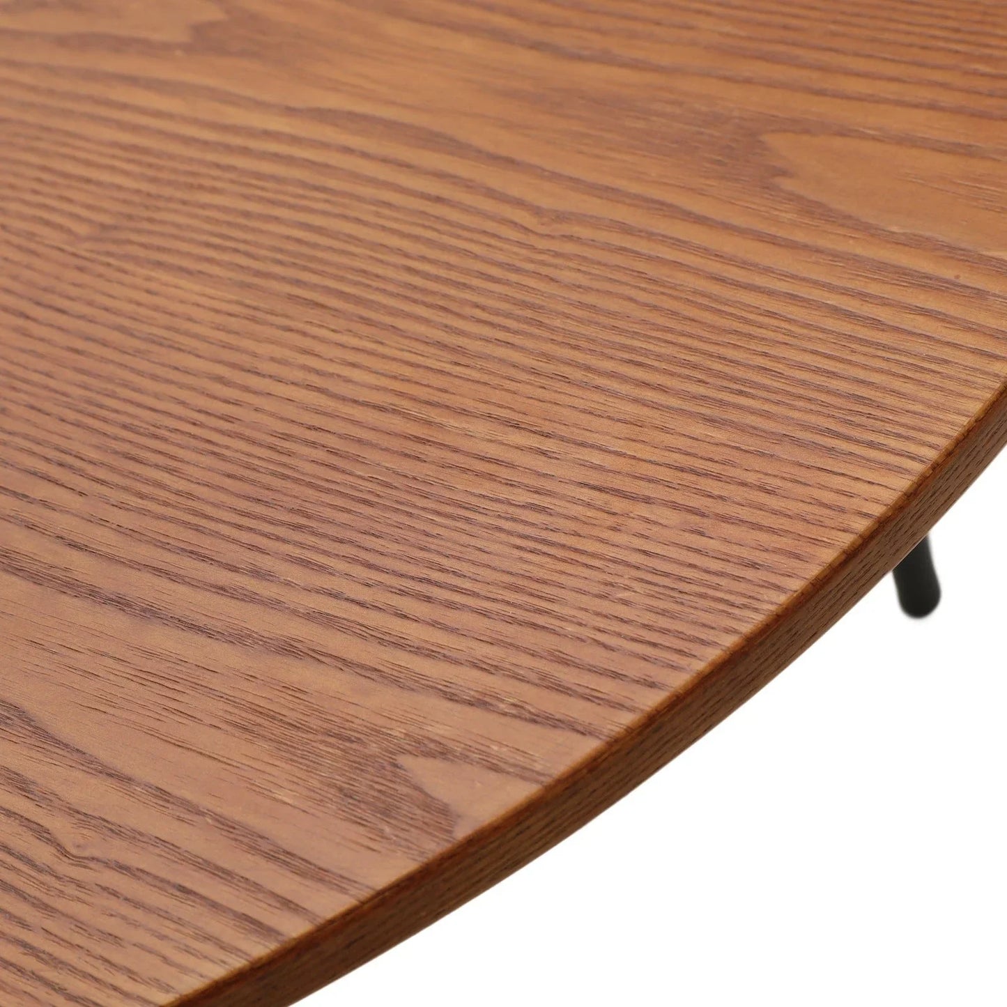 Tule 9-Piece Dining Set in Steel with 8 Upholstered Seat Dining Chairs and 83" Oval Dining Table with MDF Tabletop - Elax Furniture