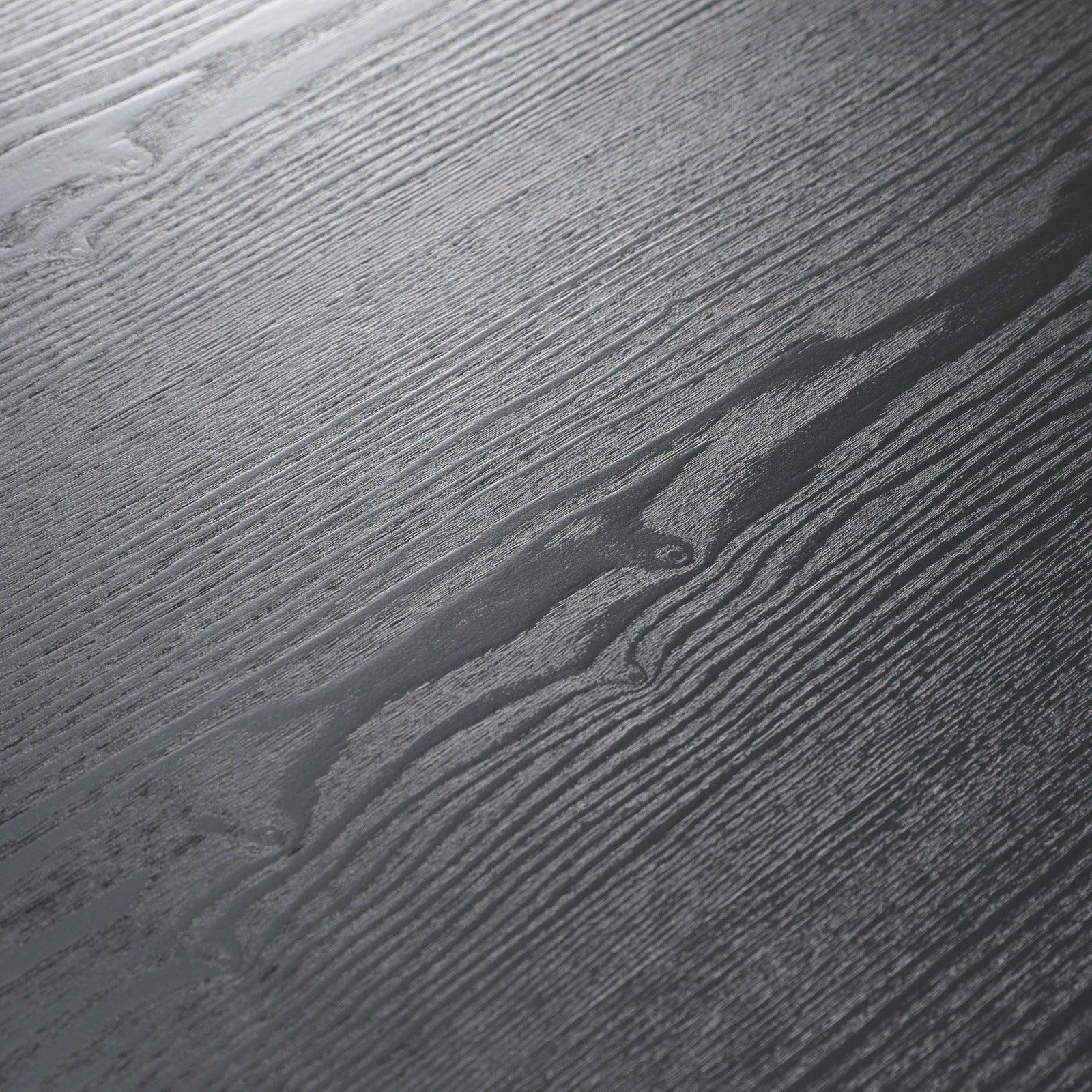 Tule Modern 83" Oval Dining Table with MDF Tabletop and Black Steel Legs - Elax Furniture