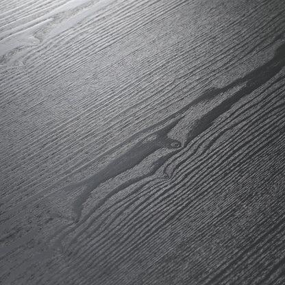 Tule Modern 83" Oval Dining Table with MDF Tabletop and Black Steel Legs - Elax Furniture